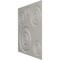 Ekena Millwork 19 5/8in. W x 19 5/8in. H Reece EnduraWall Decorative 3D Wall Panel Covers 2.67 Sq. Ft. WP20X20REBAL - alternate 3